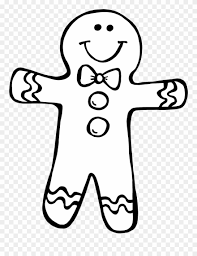 Hot cocoa count and color: Gingerbread Girl Png Black And White Free Gingerbread Girl Black And White Png Transparent Images 20964 Pngio