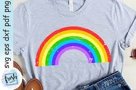Download Rainbow Svg Distressed Rainbow Grunge Svg 562518 Svgs Design Bundles