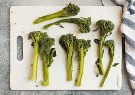 Last 3 minutes of roasting time, turn broiler on low and broil for 3 minutes. Roasted Broccolini How To Prepare Broccolini Wellplated Com