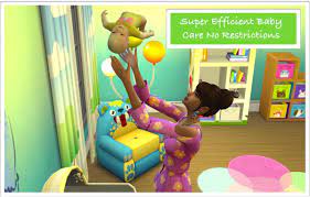 Everyone has dreams in real life but they cannot fulfill them. No Restrictions For Super Efficient Baby Care The Sims 4 Catalog