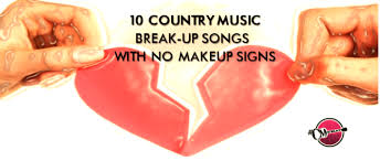 10 country break up songs with no