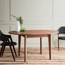 table de repas extensible plaquee noyer 4 a 6 places constance table extensible alinea ダイニングテーブル ラウンドテーブル テーブル