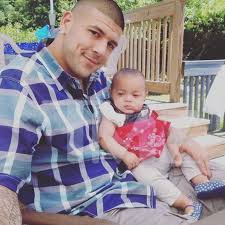 A Big Birthday Shout Out To Aaron Hernandez And His Beautiful Baby Girl May The Lord Keep Blessing You Guys With Many More Years Aron Hernandez Hernandez Aaron