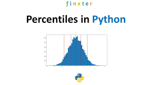 If you have 10 pieces of data or values in the data set, n would equal 10. How To Calculate Percentiles In Python Finxter