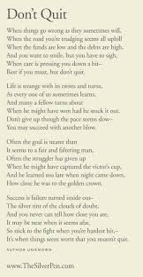 Don T Quit Words Inspirational Words Quotable Quotes