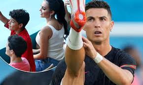 Georgina rodriguez has always stood by cristiano ronaldo like a solid rock regardless … Cristiano Ronaldo S Girlfriend Georgina Rodriguez Cheers Him On In Portugal S Match Against Belgium Daily Mail Online