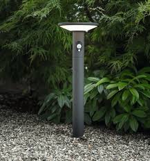 borne solaire puissante 210 lumens detecteur aluminium karine 600mm 3000 k borne solaire puissante objetsolaire lampadaire solaire eclairage solaire solaire