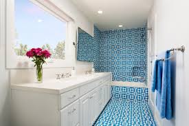 These subway tiles can be used for commercial or residential construction in either a wet or dry environment. 21 Blue Tile Bathroom Designs Decorating Ideas Design Trends Premium Psd Vector Downloads