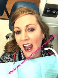 Is it alright to have chap stick use before the surgery in the mouth for  teeth?