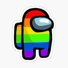 Rainbow Among Us Sticker By Molly Jamison Rainbow Stickers Cute Patterns Wallpaper Rainbow Wallpaper