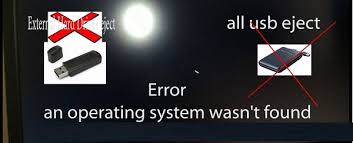 An Operating System Wasn T Found Try Disconnecting Any Drives Do Not What To Do Ww Kr Ua