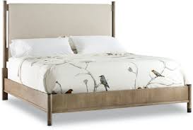 Headboard/footboard brackets for classic dream metal frame. Hooker Furniture Bedroom Affinity King Upholstered Bed 6050 90966 Gry