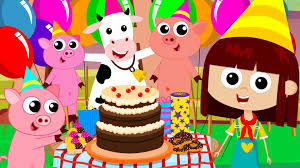 Birthday Images For Kids Cartoon Happy Birthday Song Birthday Song Nursery Rhymes Kids Songs Happy Birthday Song Birthday Songs Kids Songs