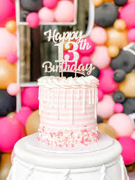 This pink fashionable theme birthday decorations party is a girl's dream. Glamorous Gold Pink And Black Teen Birthday Party Ideas Mint Event Design