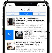 Add Webpages To A Reading List Apple Support