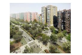 La Meridiana Perdera Dos Carriles De Circulacion Y Ganara Espacios Peatonales Y Zonas Verdes Cataluna
