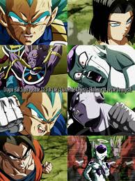 Vegeta Android 17 Lord Beerus Frieza Jiren Gohan And Dyspo Dragon Ball Super Dragon Ball Dragon Ball Z