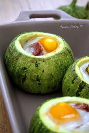 Courgettes Rondes Farcies Poivron Tomate Chorizo Oeuf Recette Recette Courgette Ronde Et Recette Avec Courgette