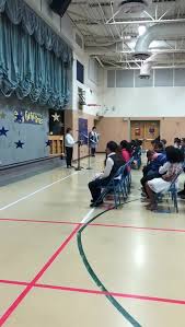 One of our 10 student speakers.