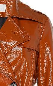 Veronica Beard Finnick Faux Patent Leather Trench Veronica Beard Fashion Fashion Collection
