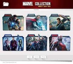 Ragnarok (2017), black panther (2017), captain marvel (2018), and inhumans (2018), as well. Marvel Collection Folders Phase 2 By Limav On Deviantart