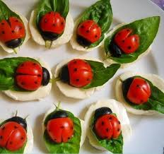 Ladybug Caprese Food Humor Food Recipes