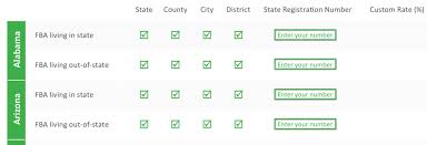 Amazon Fba Sales Tax And Nexus Information Passion Into