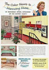 The kitchen underwent more change than any other room in the 1950s, mainly due to the revolutionary introduction of coloured plastic. Remarkably Retro Retro Decor Vintage Interiors Vintage House