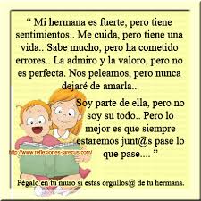 Mensajes De Amor Para Mis Hermanos Buscar Con Google Frases De Hermanas Mensaje Para Mi Hermana Hermanas