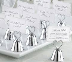 Kissing Bell Placecard Holders Photo Holders With A Braided Heart Handle With Images Kissing Bells Wedding Place Card Holders Wedding Kissing Bells