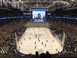 Scotiabank arena toronto maple leafs panorama 2018 youtube. Scotiabank Arena Bereich 303 Heimat Von Toronto Maple Leafs Toronto Raptors Toronto Rock