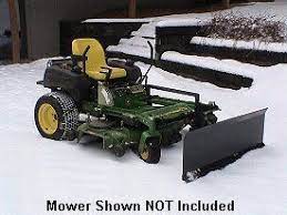 Zero Turn Snow Plows Blades For Zero Turn Radius Mowers By Country Zero Turn Equipment Snow Plow Zero Turn Mowers Tractor Snow Plow