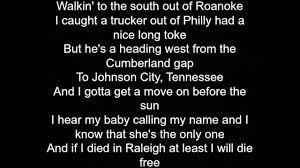 Use this lyric sheet in conjunction with the web page at communityguitar.com devoted to learning the level 1, solo 1 of wagon wheel by ear. Wagon Wheel Darius Rucker Lyrics Youtube