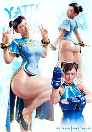 Chun Li Mika - Street Fighter 3D Porn Art Lesbian