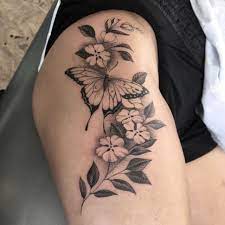 Http X2f X2f 1337tattoos Tumblr Com X2f Categories Tatuagem Borboleta Tatuagem Feminina Panturrilha Tatuagem Coxa Feminina