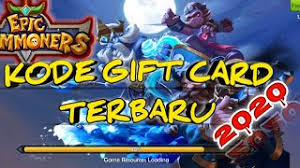 Or also you can get buy. Kode Gift Card Epic Summoners Terbaru 2020 Youtube