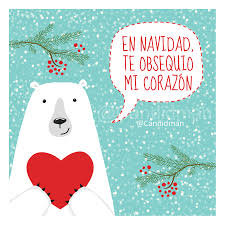 En Navidad Te Obsequio Mi Corazon Candidman Feliz Navidad Amigos Frases Tarjetas De Navidad Creativas Felicitaciones Navidad