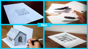 To draw a simple box in 3d, start by drawing a square in the center of a piece of paper. Easy 3d Drawing Step By Step Pour Android Telechargez L Apk