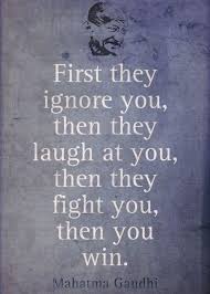 Maybe you would like to learn more about one of these? Mahatma Gandhi Quote On Winnin Metal Poster Print Design Turnpike Displate Gandhi Quotes Mahatma Gandhi Quotes Being Ignored Quotes