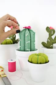 Thanks for sharing these great pincushions! Cactus Pincushion Diy A Beautiful Mess