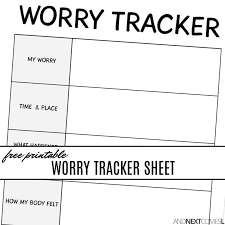 Here you will find games and activities for children (kindergarten, elementary and middle school+) that will motivate and educate your students. Free Printable Worry Tracker And Next Comes L Hyperlexia Resources