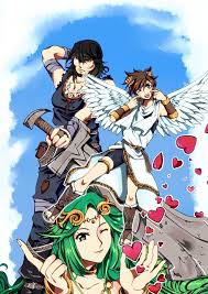 Kid Icarus Pit Palutena And Magnus Kid Icarus Icarus Kid Icarus Uprising