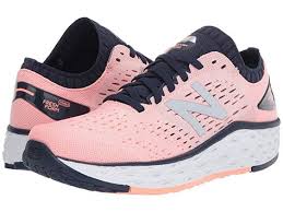 New Balance Fresh Foam Vongo V4 Peach Soda Natural Indigo Women S Shoes The Updated New Balance Fresh In 2020 New Balance Fresh Foam Womens Running Shoes Women Shoes