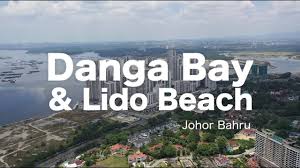It is located along the straits of johor at the southern end of peninsular malaysia. Danga Bay Pantai Lido Johor Bahru Youtube