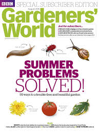 August 2015 Cover Bbc Magazine Beautiful Gardens