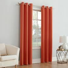Browse our quality range including blackout curtains, voiles, roller blinds as well as curtain poles. Mainstays Blackout Energy Efficient Grommet Single Curtain Panel Walmart Com Orange Kids Curtains Curtains Kids Curtains