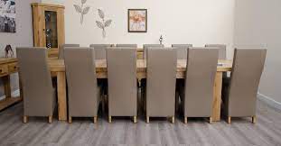 Ethnicraft large extending oak table slice. Signature Solid Oak Extra Large 2400 Twin Extending Dining Table
