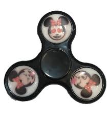 Disney Fidget Spinner Minnie Mouse Light Up Black Pret