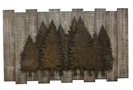 Hexagon wood wall art large, modern geometric wood wall sculpture, textured unique 3 d abstract artwork in gray, white, blue, silver, gold. Metal Wood Tree Wall Decor With Birds House Home Artwork Ekbotefurniture Com