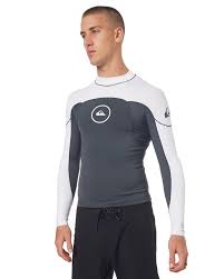 Quiksilver Syncro Series 1mm Ls Neoshirt Jacket Gun Metal